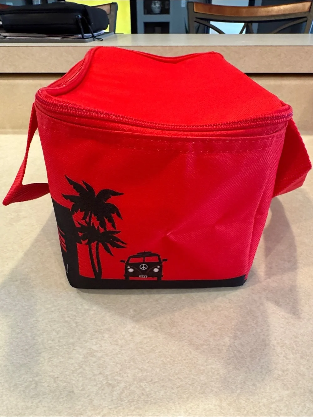 Trader Joe's Red Mini Insulated Lunch Bag